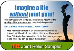 Free Sample of Joint Relief Supplement