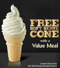 Burger King: Free Soft Serve Cone with Value Meal - I Crave Freebies