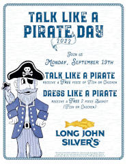Talk Like a Pirate Day 2022 Long John Silvers