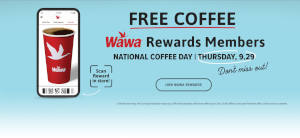 FREE Coffee at Wawa