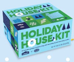 Free Holiday Graham Cracker House Kit