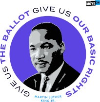 FREE Give Us the Ballot Sticker
