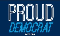 FREE Proud Democrat Sticker
