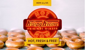 FREE Doughnut at Krispy Kreme