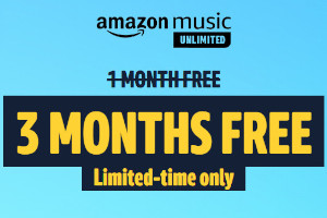 Amazon Music Unlimited FREE Trial