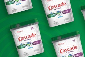 FREE Cascade Platinum Dish Detergent Sample