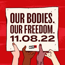 Our Bodies. Our Freedom. Sticker