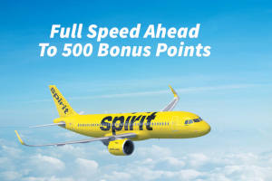 500 FREE Spirit Airlines Points