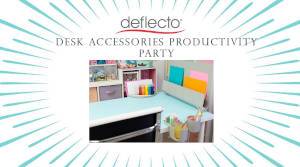 FREE Deflecto – Desk Accessories Productivity Party Pack