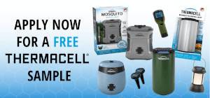 FREE Thermacell Mosquito Repellent Product