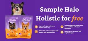 FREE Halo Holistic Dog Food