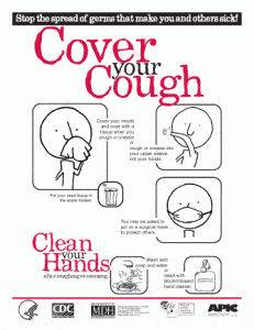 Cover Your Cough Printable Posters