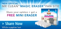 Free Sample of Mr Clean Mini Magic Eraser