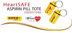 Free HeartSAFE Aspirin Pill Tote