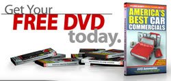 Free DVD of America's Best Car Commercials