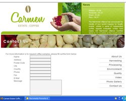 Free Sample of Carmen Estate Coffee