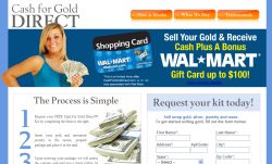 Free Cash for Gold Kit + Walmart Gift Card