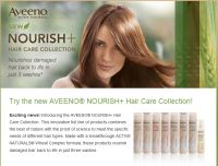 Free Aveeno Nourish+ Hair Care Collection Sample