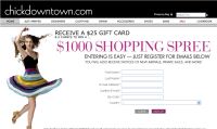 Free $25 Chick Downtown Gift Card