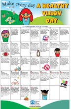 Free Eye Facts for Children Poster