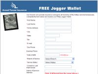 Free Jogger Wallet