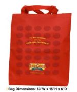 Free Red Gold Tote Bag