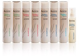 Free Sample of Aveeno Nourish + Hair Care Collection