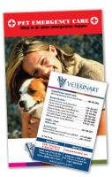 Free Pet Emergency Book and Magnet