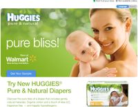 Free Sample of Huggies Pure & Natural Diapers