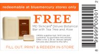 Free Sample of MD Skincare Deluxe Botanical Bar with Tea Tree and Aloe