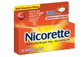 Free 20-Piece Starter Pack of Nicorette Cinnamon Surge