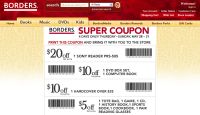 Free Small Coffee at Borders - Coupon