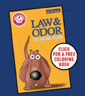 Free LAW & ODOR Coloring Book from ARM & HAMMER