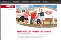 Teens Work Out for Free This Summer at Lifestyle Family Fitness