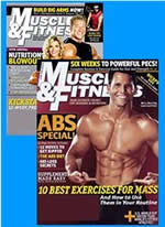 Free One-Year Subscription to Muscle & Fitness Magazine