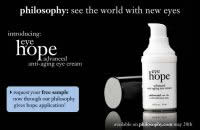 Free Sample of Philosophy Eye Hope Advanced Anti-aging Eye Cream