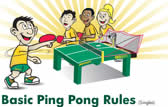 Free Ping Pong Rules Poster
