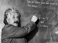 Free Einstein picture with Your Words