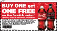 Free 20oz Coke Printable Coupon