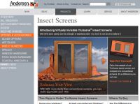 Free Sample of Anderson TruScene Insect Screen