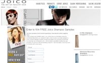 Free Joico Shampoo Sample