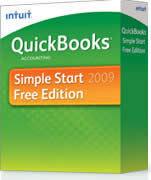 Intuit QuickBooks Simple Start Free Edition 2009
