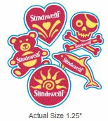 Free Pack of Sandiwear Stickers