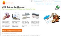 Free Sample Pack of 10 Business Cards