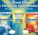 Free Nicorette 20-Count starter pack