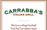 Free Calamari at Carrabba's