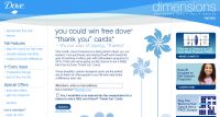 Dove Thank You Cards - First 20,000