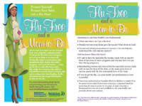 Free Flu-Free and a Mom-to-Be: Tip Card