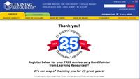 Free Anniversary Hand Pointer from Learning Resources