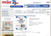 Free Youth Hunting License with Coupon at Meijer
